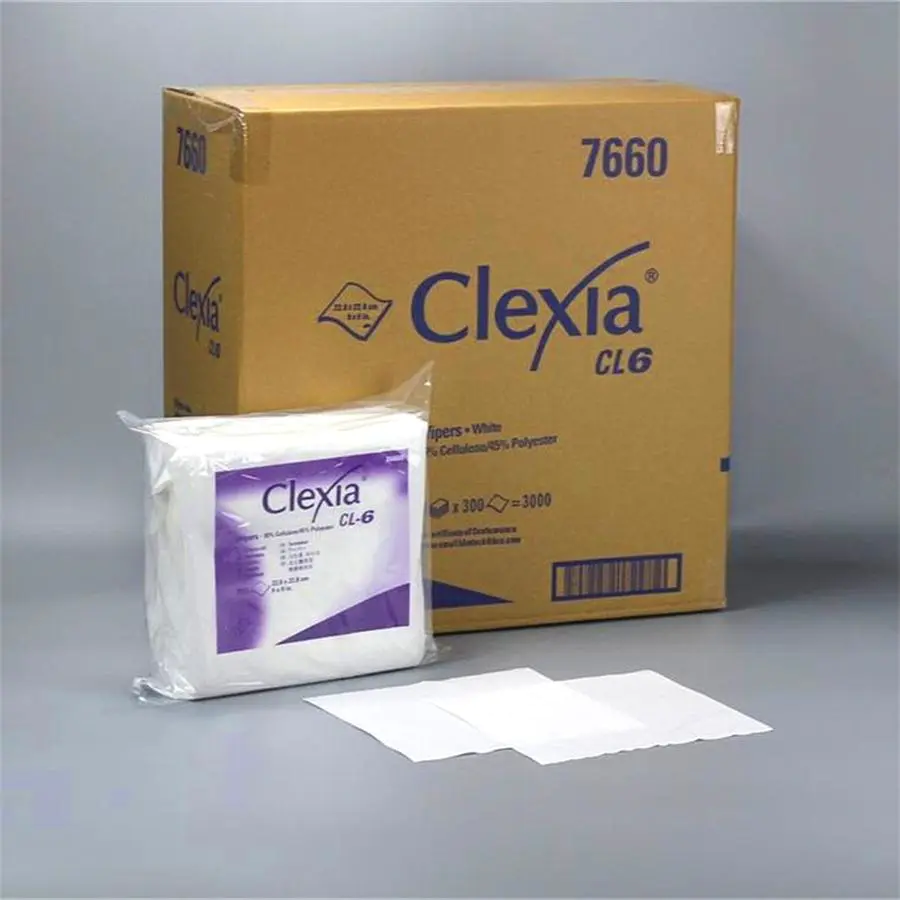 歐德ORDER ® Clexia ® CL609無塵潔淨室精密無紡清潔吸水9“寸擦拭淨化抹紙