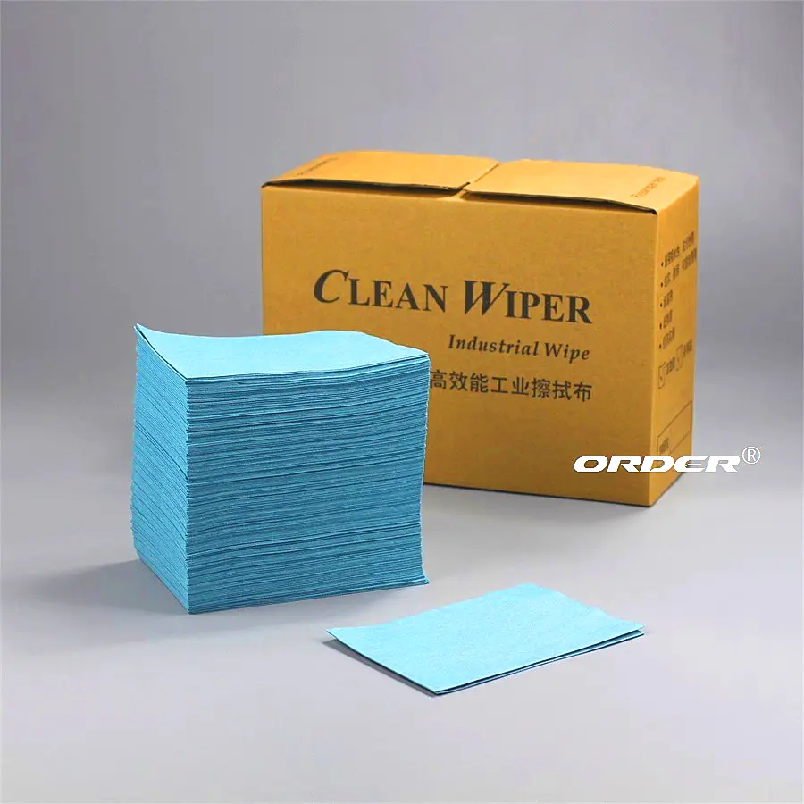 歐德ORDER ® MX-70B藍色折疊式盒裝工業無塵擦拭布