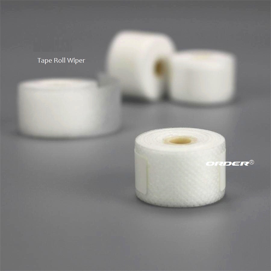 定製自動擦片機專用清潔端子清潔卷軸無塵布卷不織布卷布