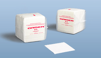 ORDER X-3潔淨室電子精密設備無塵不織布擦拭巾清潔紙