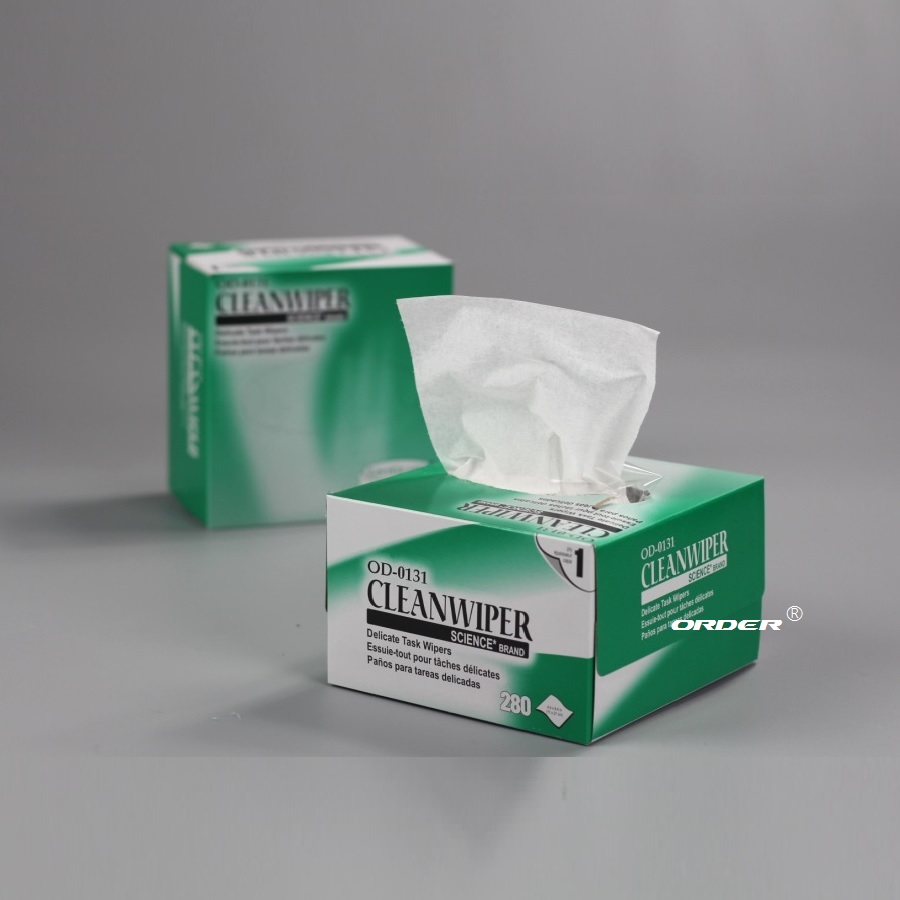 無塵低塵光纖光學精密儀器镜片光学静电除尘工業擦拭紙280張/34155