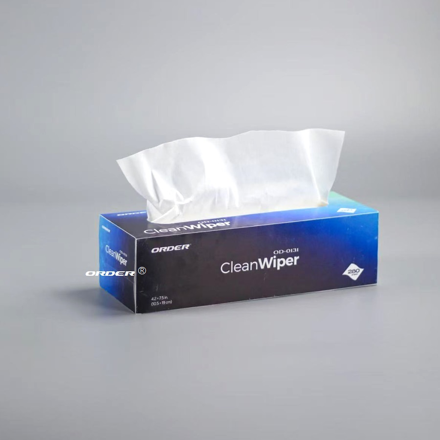 專業盒裝2層精密清潔擦拭巾，抽取式盒裝，30cm*31.5cm，每盒120張每箱15盒