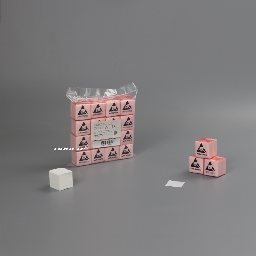 光纖清潔擦拭巾小尺寸4cm x 4cm