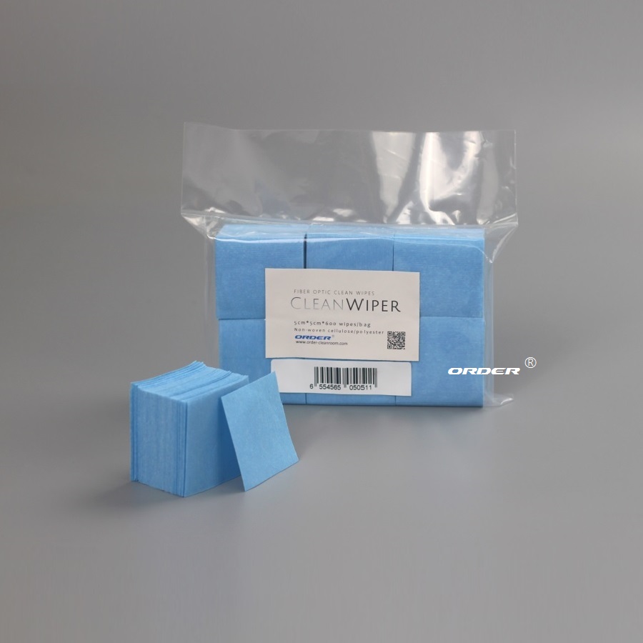 光纖清潔擦拭巾小尺寸5cm x 5cm